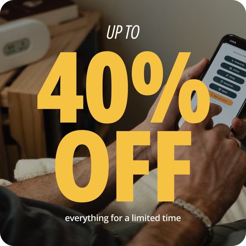 Up to 40% off everything for a limited time